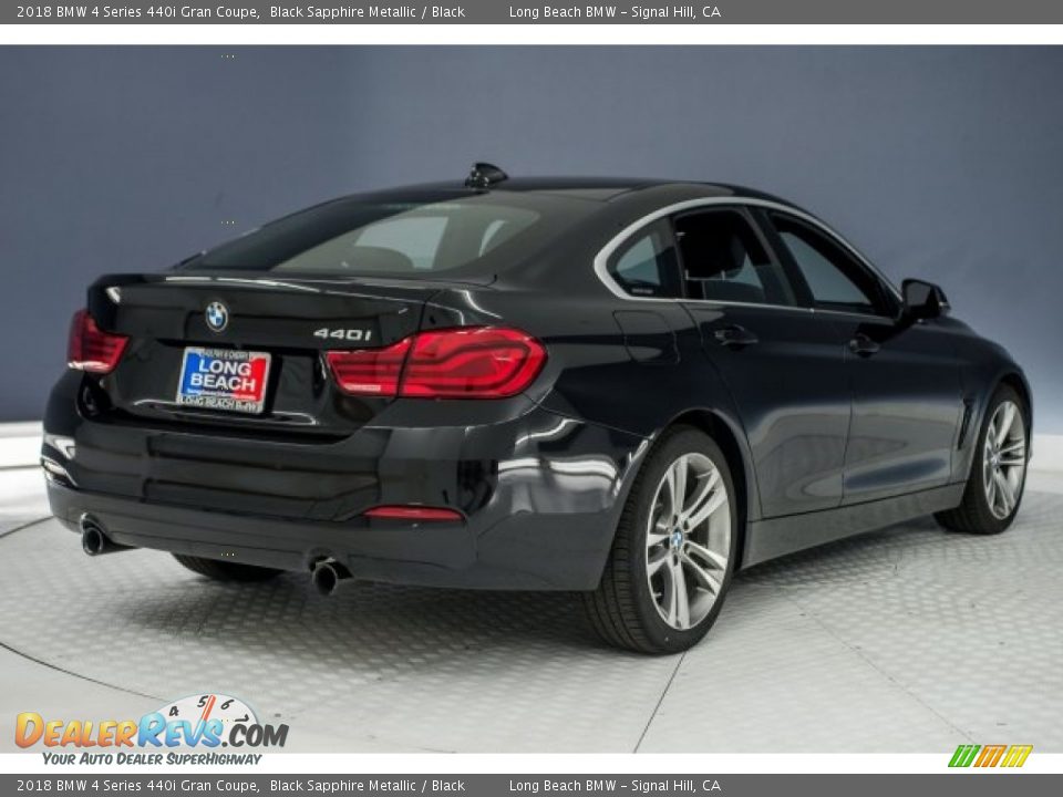 2018 BMW 4 Series 440i Gran Coupe Black Sapphire Metallic / Black Photo #30