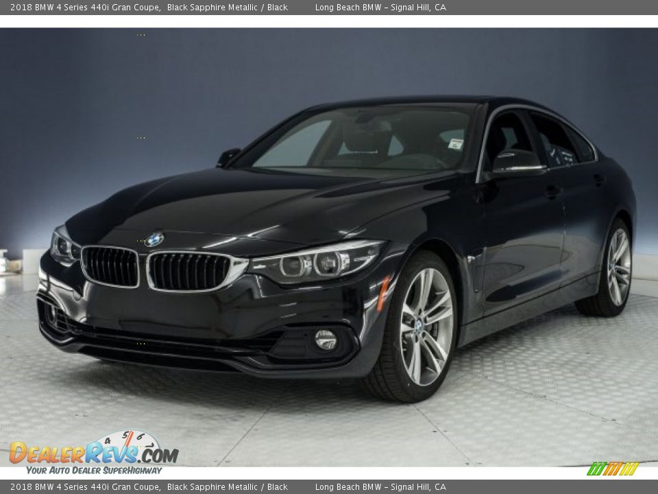 2018 BMW 4 Series 440i Gran Coupe Black Sapphire Metallic / Black Photo #31