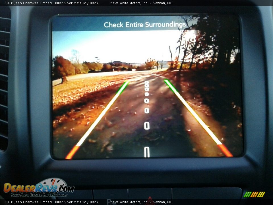 2018 Jeep Cherokee Limited Billet Silver Metallic / Black Photo #21