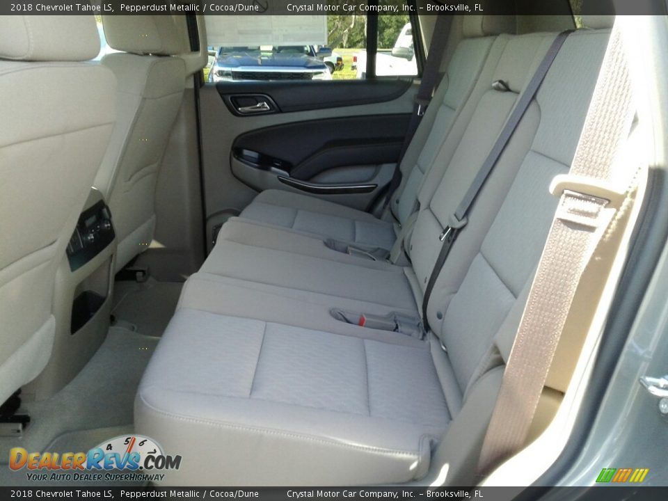 2018 Chevrolet Tahoe LS Pepperdust Metallic / Cocoa/Dune Photo #10