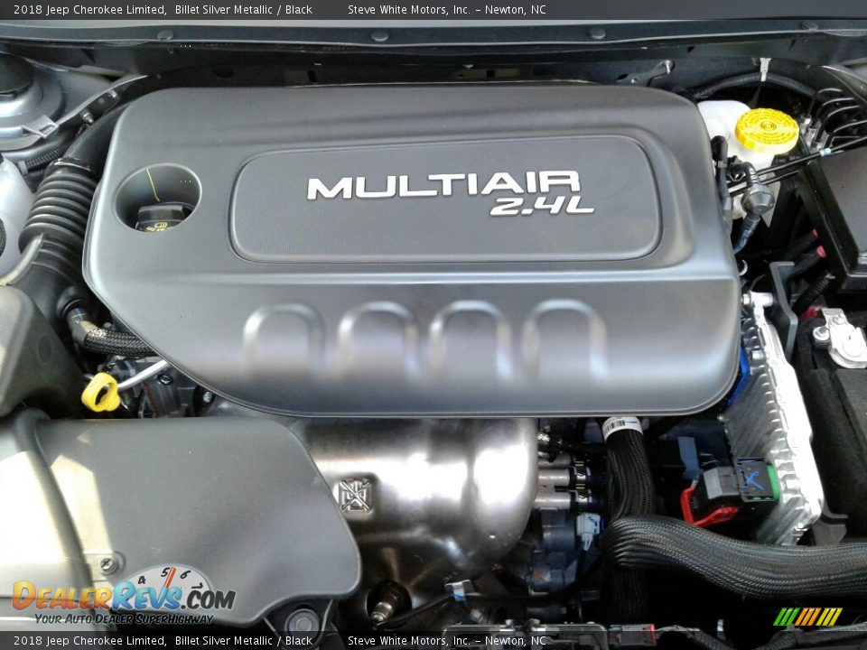 2018 Jeep Cherokee Limited Billet Silver Metallic / Black Photo #28