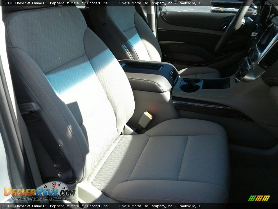 2018 Chevrolet Tahoe LS Pepperdust Metallic / Cocoa/Dune Photo #12