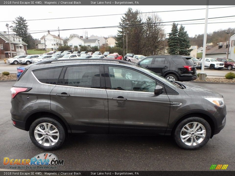 2018 Ford Escape SE 4WD Magnetic / Charcoal Black Photo #4