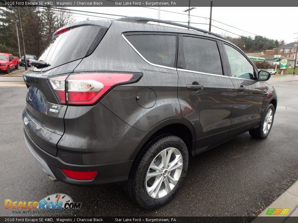 2018 Ford Escape SE 4WD Magnetic / Charcoal Black Photo #5