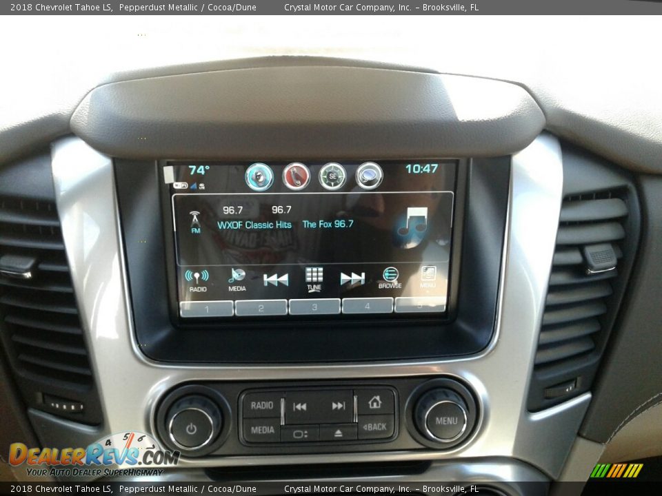 2018 Chevrolet Tahoe LS Pepperdust Metallic / Cocoa/Dune Photo #15