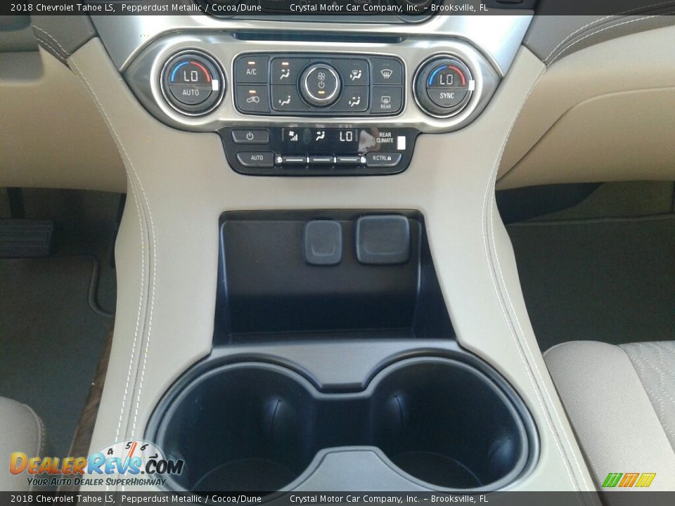 2018 Chevrolet Tahoe LS Pepperdust Metallic / Cocoa/Dune Photo #16