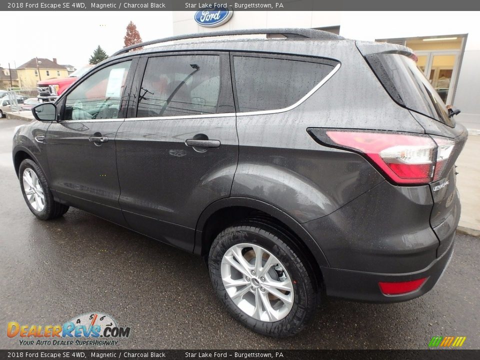 2018 Ford Escape SE 4WD Magnetic / Charcoal Black Photo #8