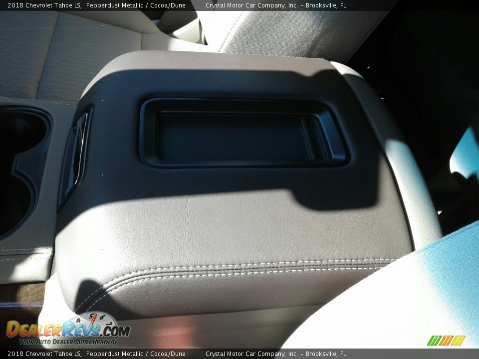 2018 Chevrolet Tahoe LS Pepperdust Metallic / Cocoa/Dune Photo #18