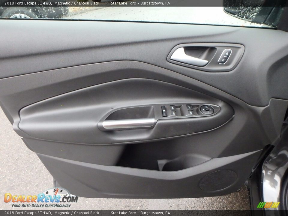 2018 Ford Escape SE 4WD Magnetic / Charcoal Black Photo #13