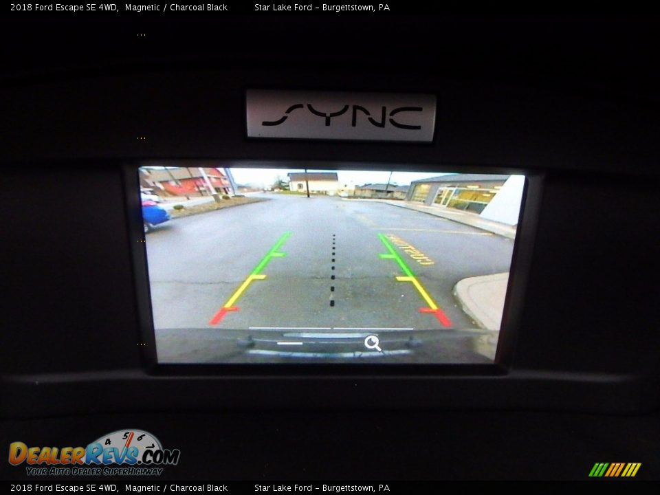 2018 Ford Escape SE 4WD Magnetic / Charcoal Black Photo #18