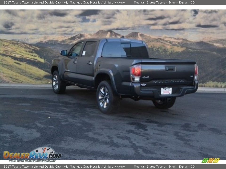 2017 Toyota Tacoma Limited Double Cab 4x4 Magnetic Gray Metallic / Limited Hickory Photo #3