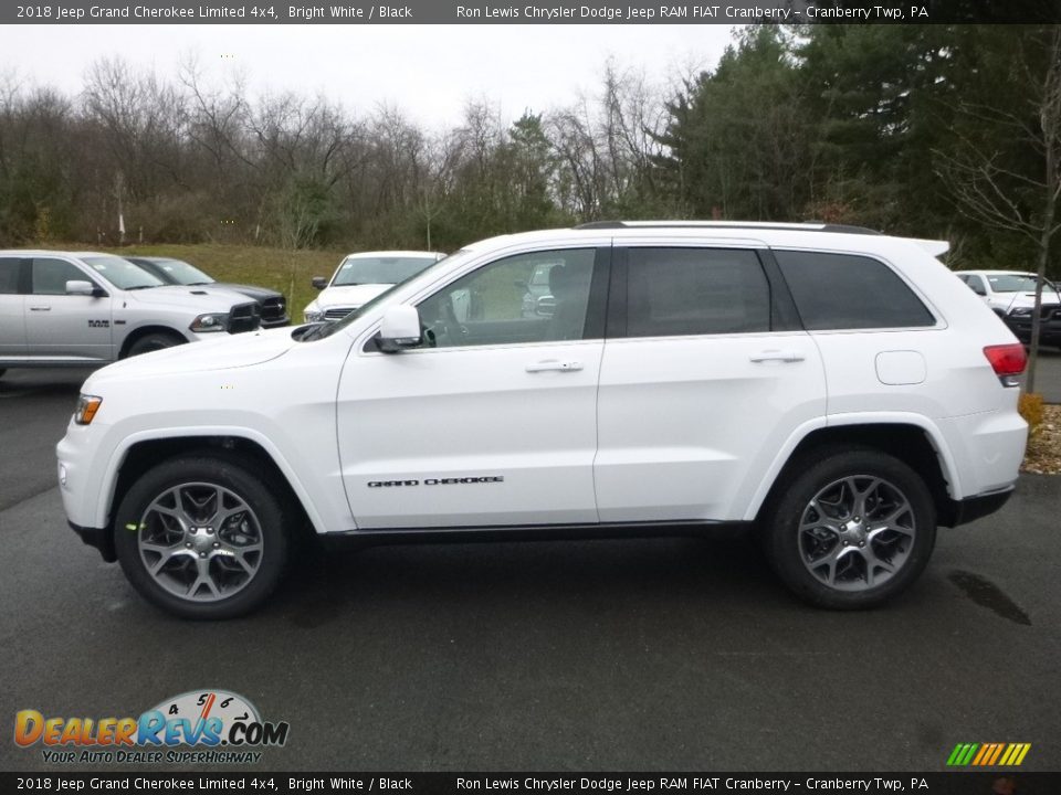2018 Jeep Grand Cherokee Limited 4x4 Bright White / Black Photo #2