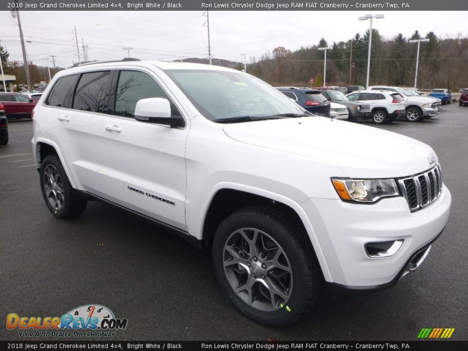 2018 Jeep Grand Cherokee Limited 4x4 Bright White / Black Photo #7