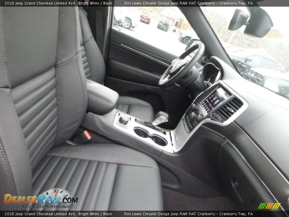 2018 Jeep Grand Cherokee Limited 4x4 Bright White / Black Photo #10