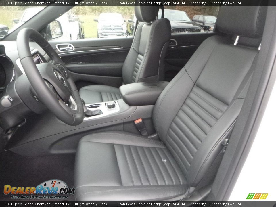 2018 Jeep Grand Cherokee Limited 4x4 Bright White / Black Photo #16