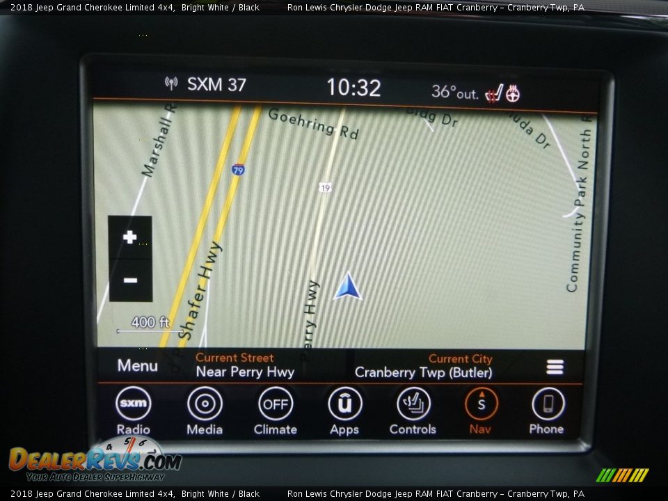 2018 Jeep Grand Cherokee Limited 4x4 Bright White / Black Photo #17