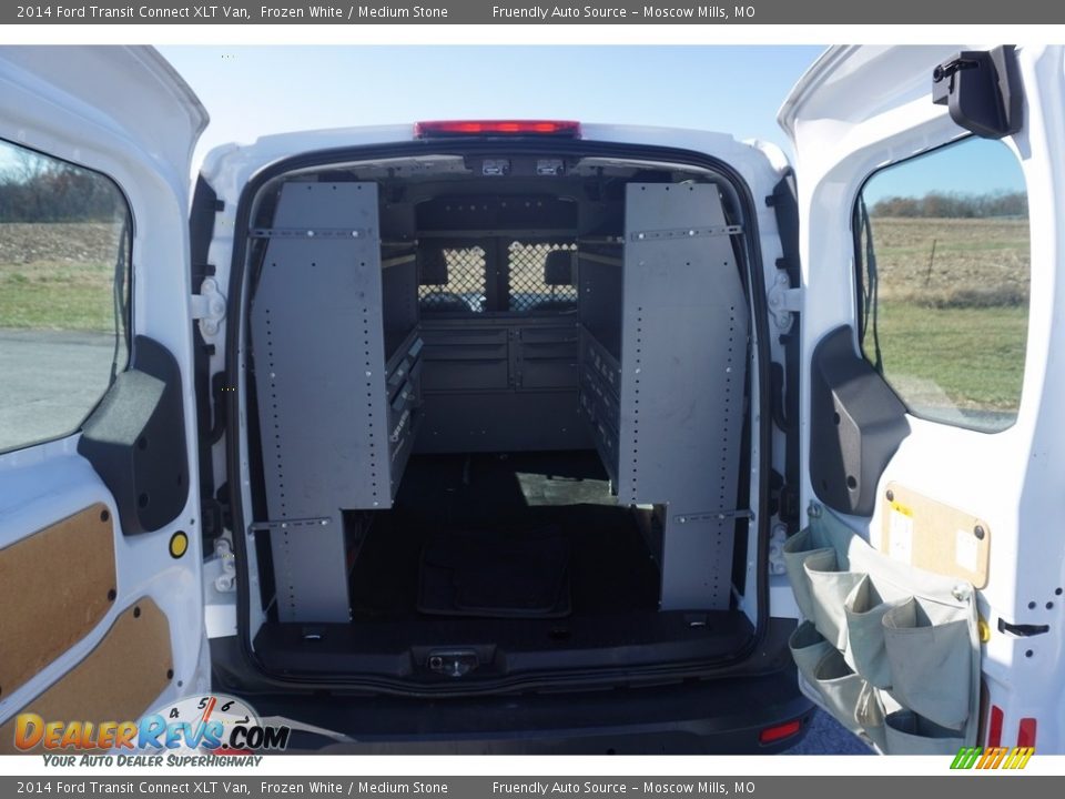 2014 Ford Transit Connect XLT Van Frozen White / Medium Stone Photo #4