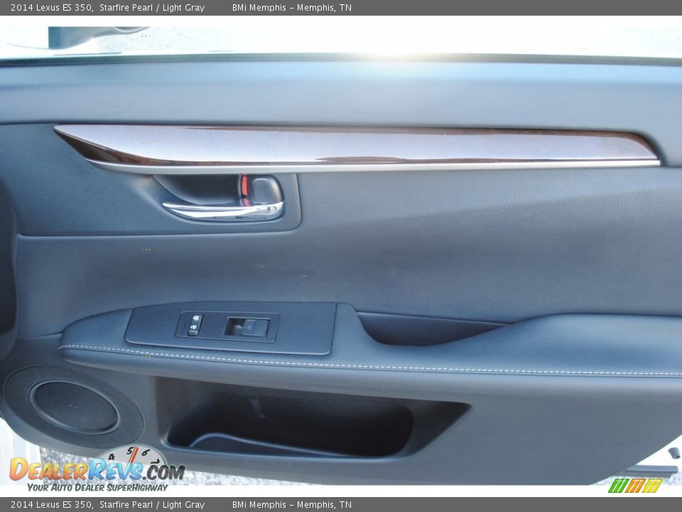 2014 Lexus ES 350 Starfire Pearl / Light Gray Photo #29