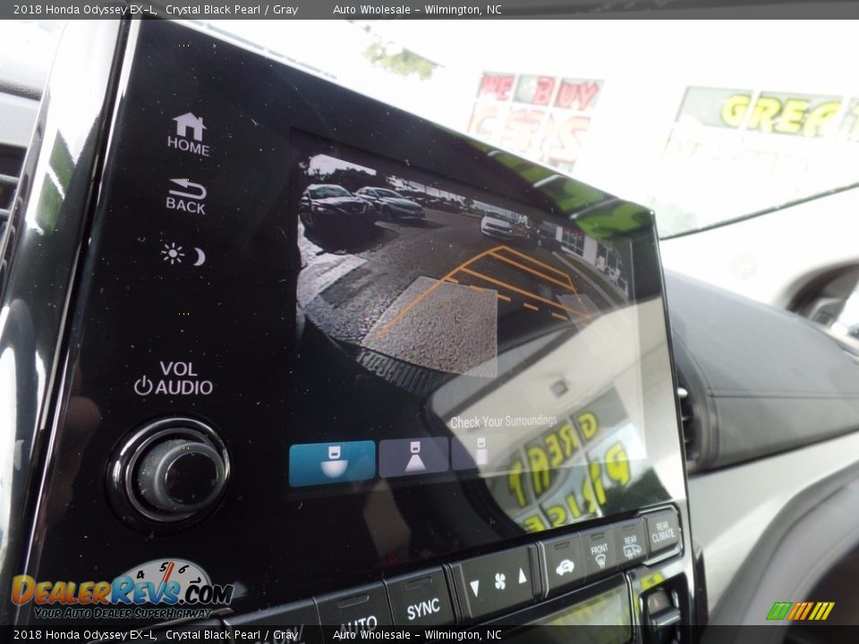 2018 Honda Odyssey EX-L Crystal Black Pearl / Gray Photo #18