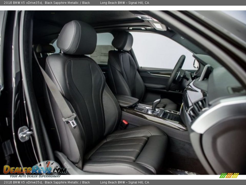 2018 BMW X5 xDrive35d Black Sapphire Metallic / Black Photo #2