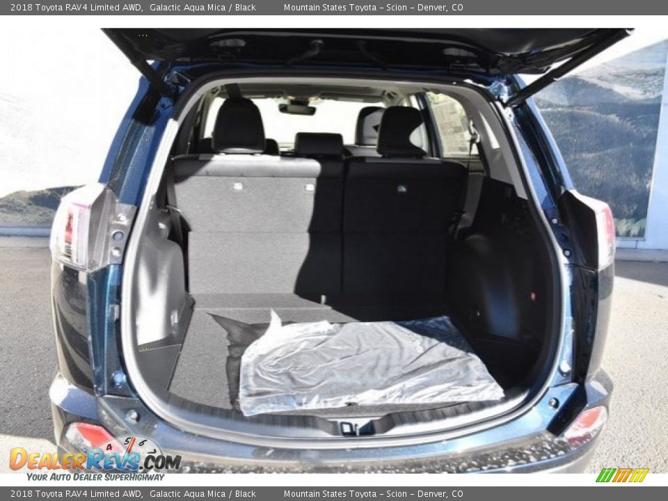 2018 Toyota RAV4 Limited AWD Galactic Aqua Mica / Black Photo #8