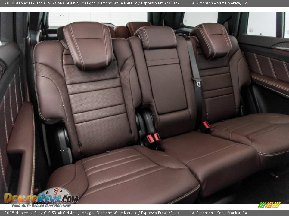 Rear Seat of 2018 Mercedes-Benz GLS 63 AMG 4Matic Photo #13
