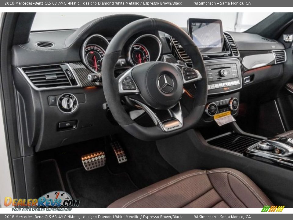 Dashboard of 2018 Mercedes-Benz GLS 63 AMG 4Matic Photo #21