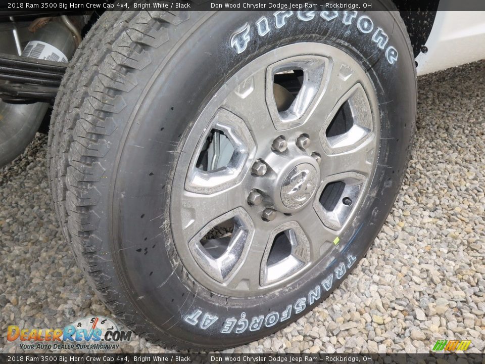 2018 Ram 3500 Big Horn Crew Cab 4x4 Bright White / Black Photo #15