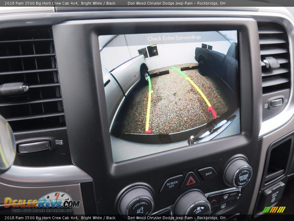 2018 Ram 3500 Big Horn Crew Cab 4x4 Bright White / Black Photo #22