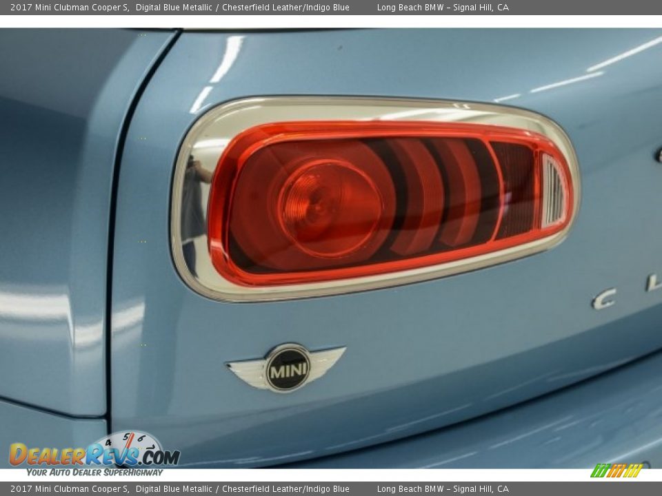 2017 Mini Clubman Cooper S Digital Blue Metallic / Chesterfield Leather/Indigo Blue Photo #20
