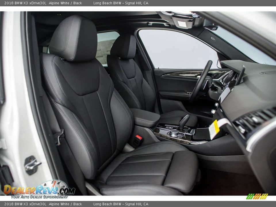 2018 BMW X3 xDrive30i Alpine White / Black Photo #2