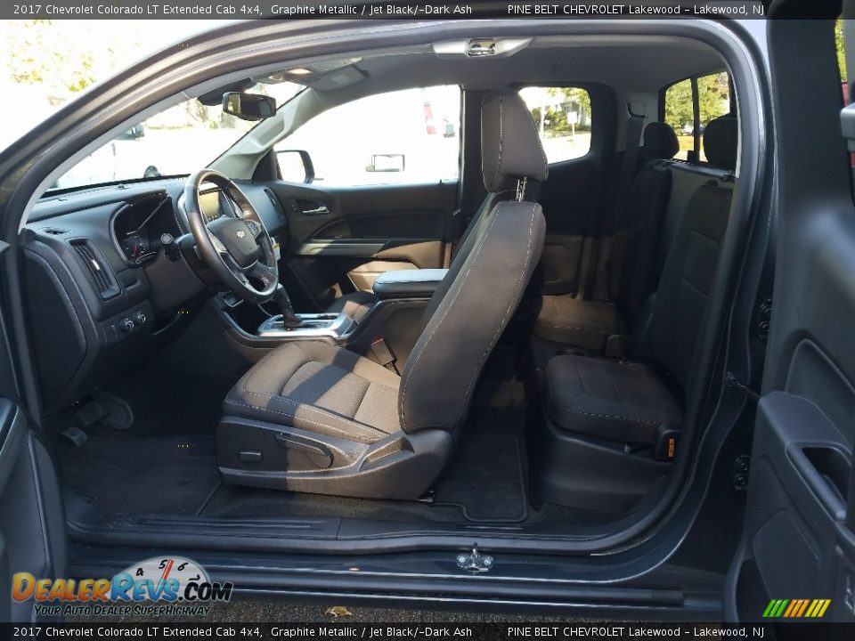 2017 Chevrolet Colorado LT Extended Cab 4x4 Graphite Metallic / Jet Black/­Dark Ash Photo #9