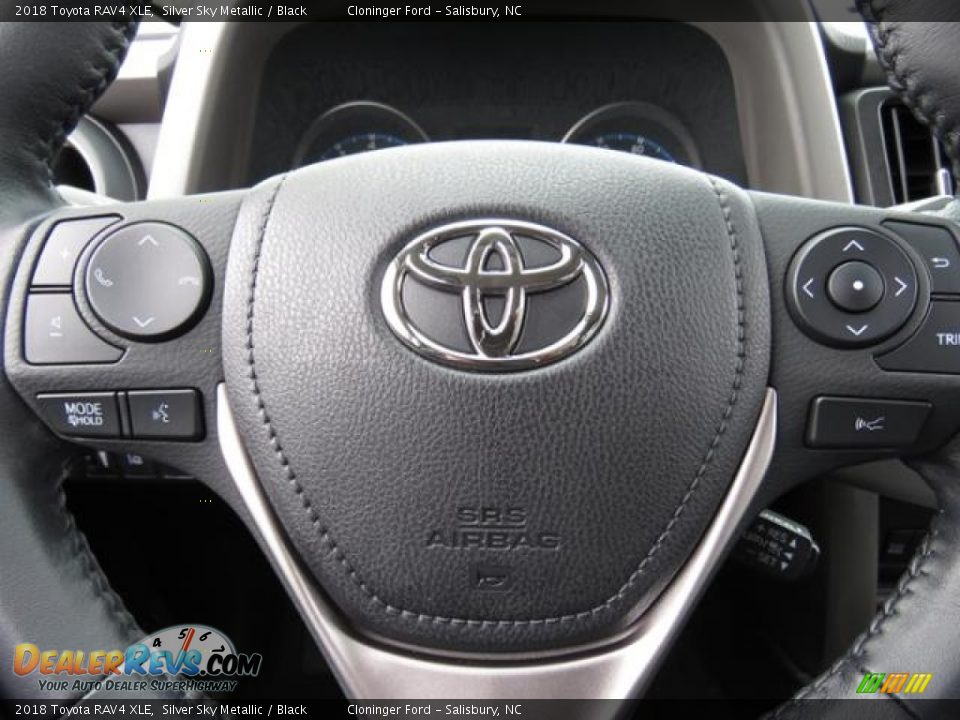 2018 Toyota RAV4 XLE Steering Wheel Photo #16