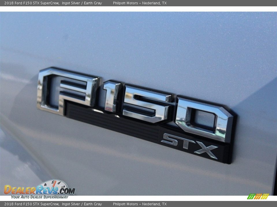 2018 Ford F150 STX SuperCrew Ingot Silver / Earth Gray Photo #6