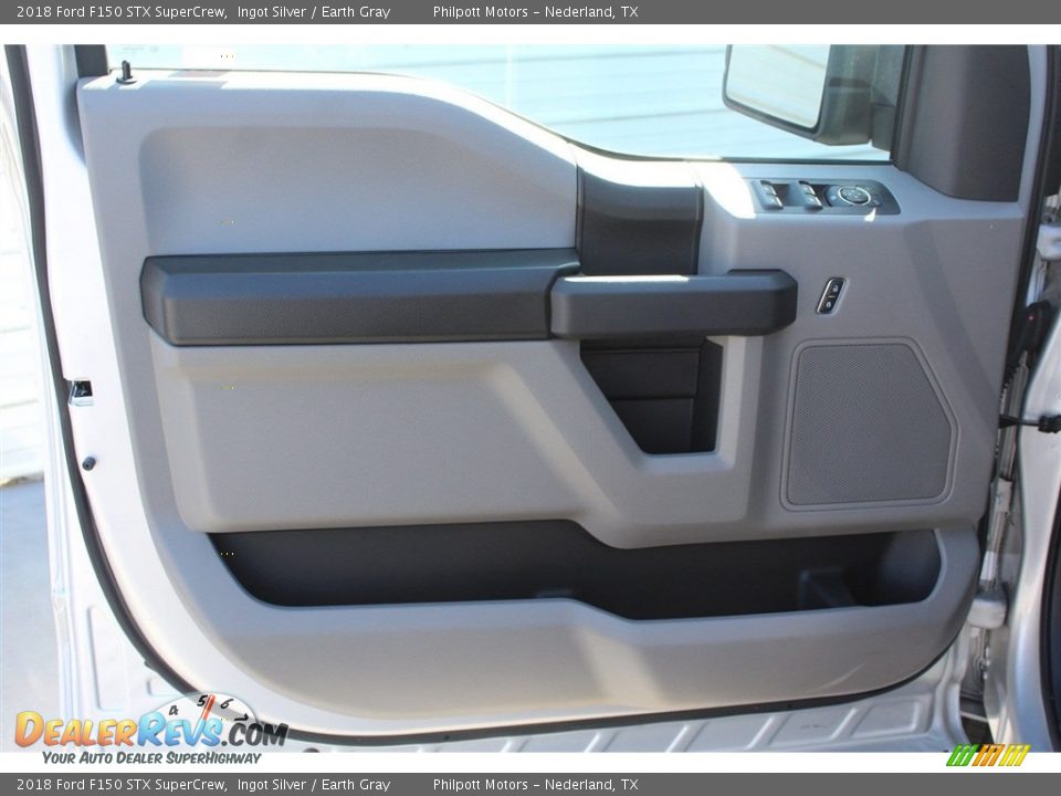 2018 Ford F150 STX SuperCrew Ingot Silver / Earth Gray Photo #11