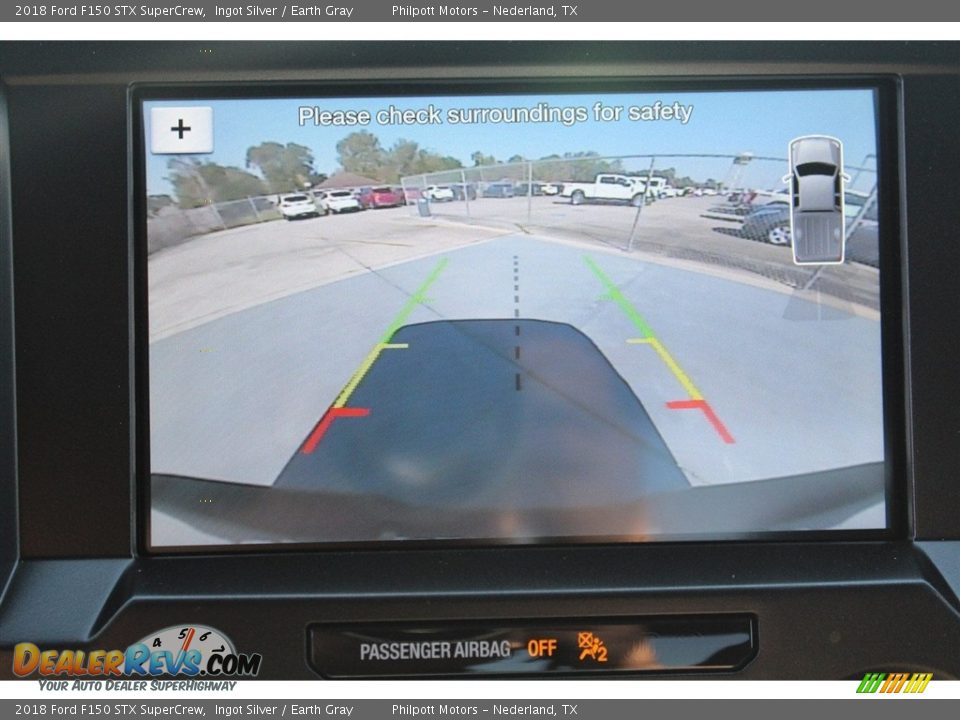 2018 Ford F150 STX SuperCrew Ingot Silver / Earth Gray Photo #14