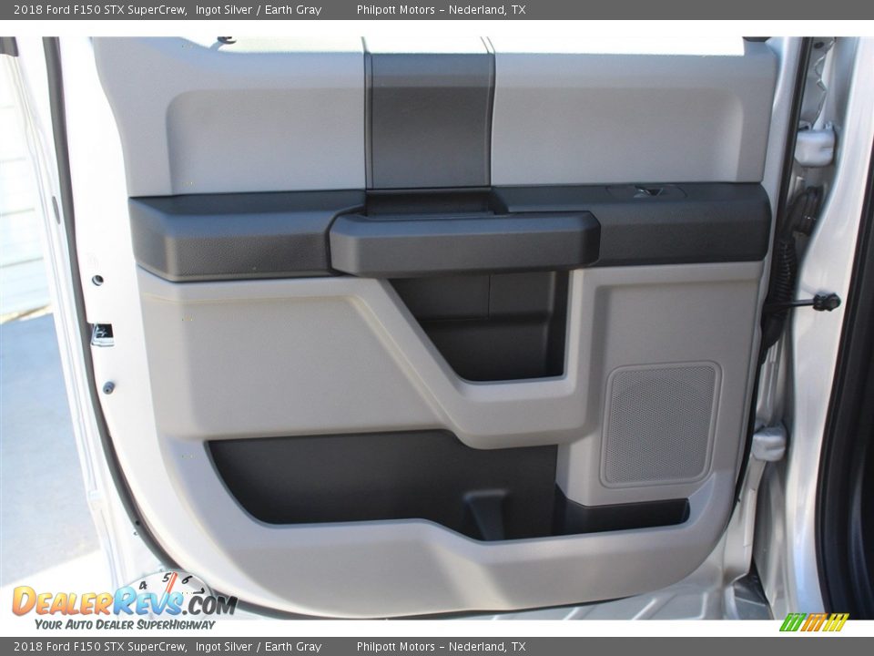 2018 Ford F150 STX SuperCrew Ingot Silver / Earth Gray Photo #20