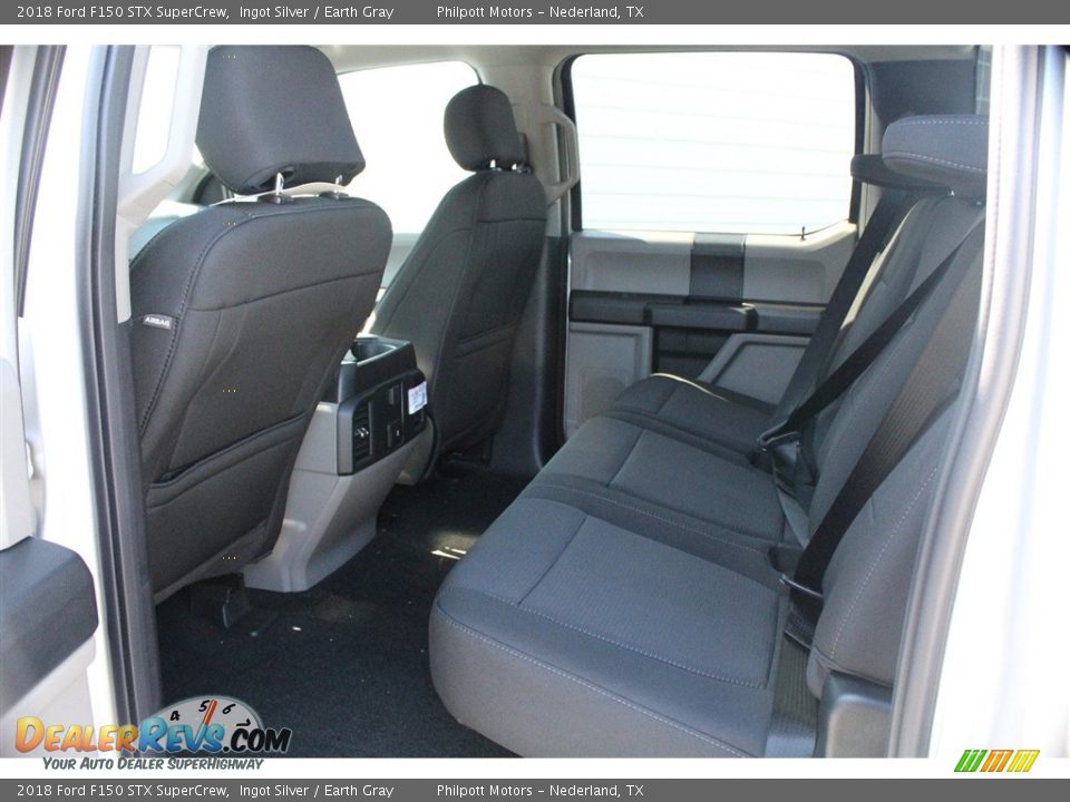 2018 Ford F150 STX SuperCrew Ingot Silver / Earth Gray Photo #21