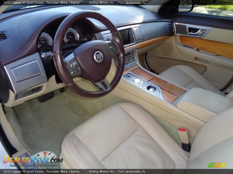 Barley Interior - 2010 Jaguar XF Sport Sedan Photo #22