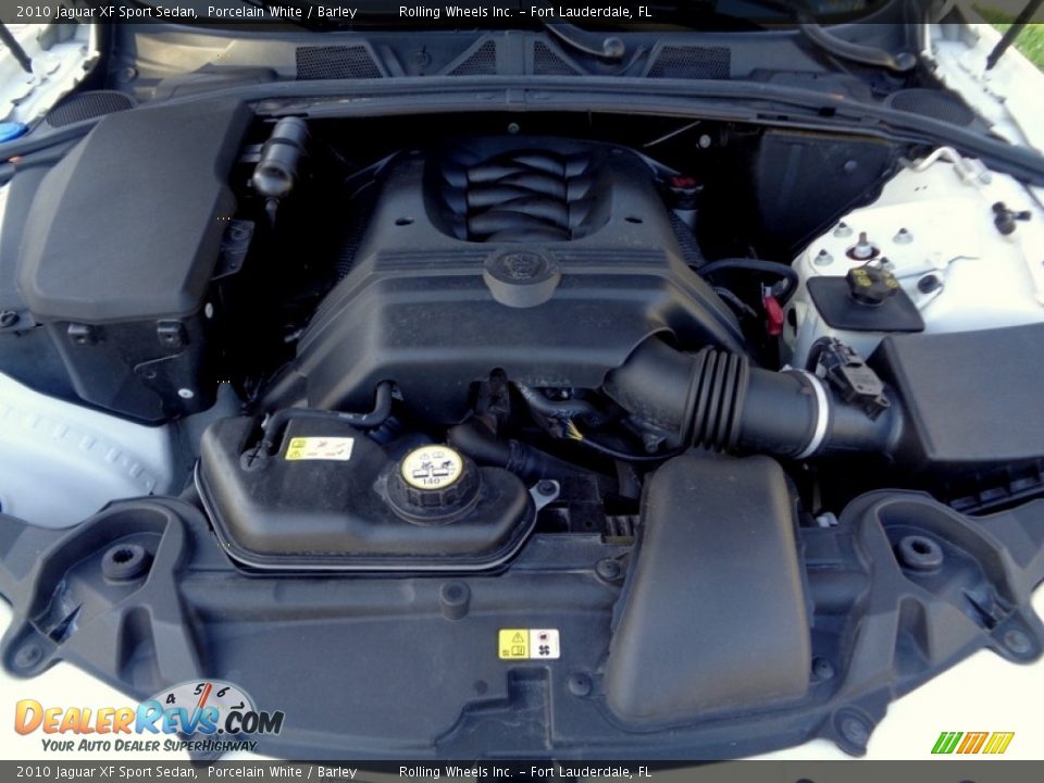 2010 Jaguar XF Sport Sedan 4.2 Liter DOHC 32-Valve VVT V8 Engine Photo #35