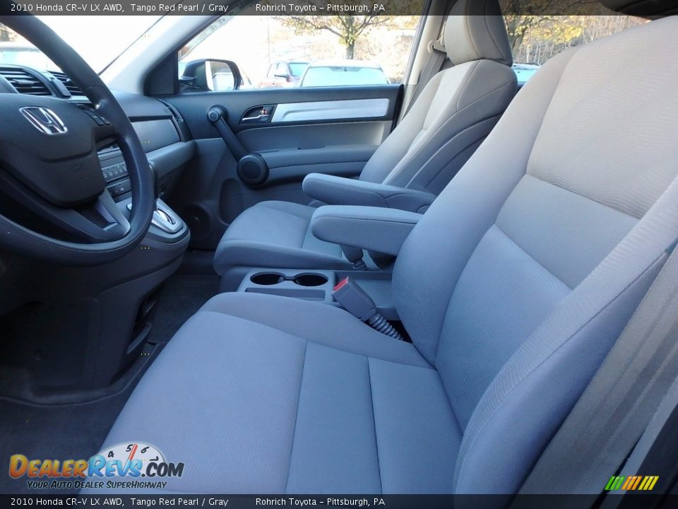 2010 Honda CR-V LX AWD Tango Red Pearl / Gray Photo #6
