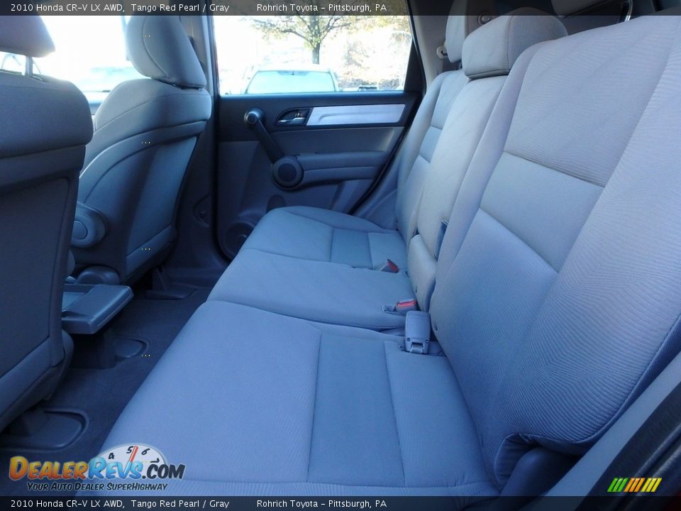 2010 Honda CR-V LX AWD Tango Red Pearl / Gray Photo #7