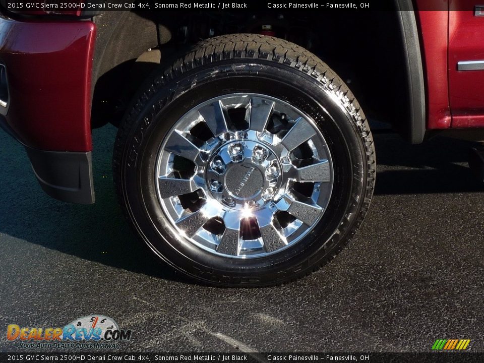 2015 GMC Sierra 2500HD Denali Crew Cab 4x4 Sonoma Red Metallic / Jet Black Photo #5