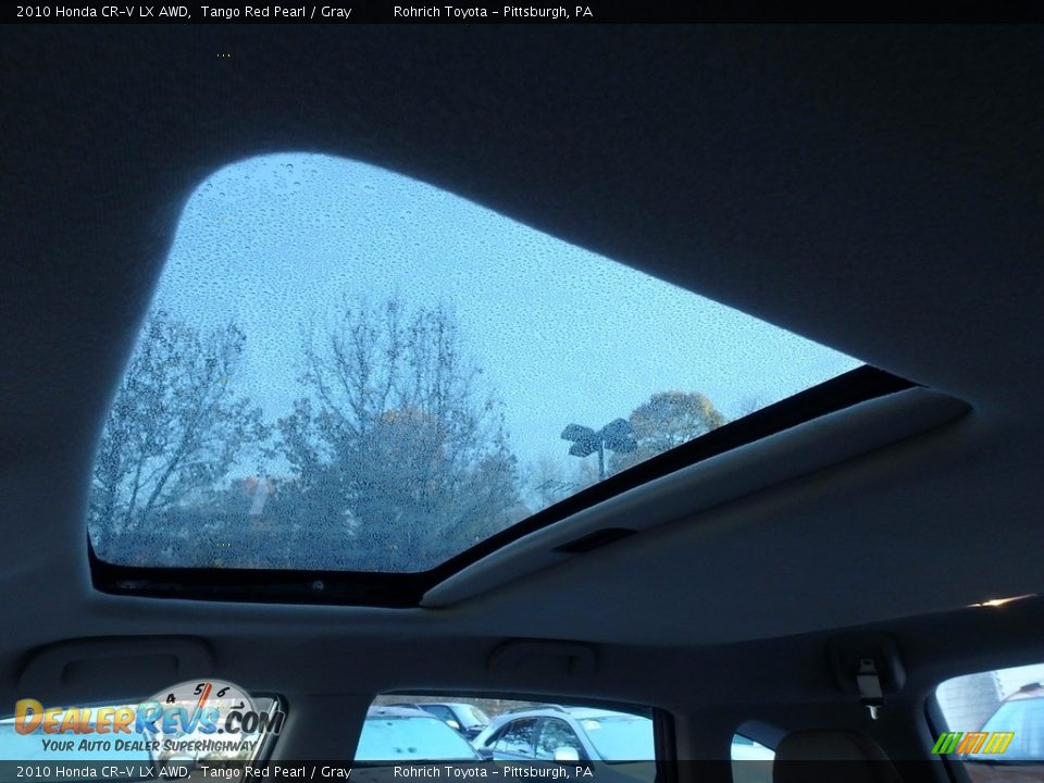 2010 Honda CR-V LX AWD Tango Red Pearl / Gray Photo #9