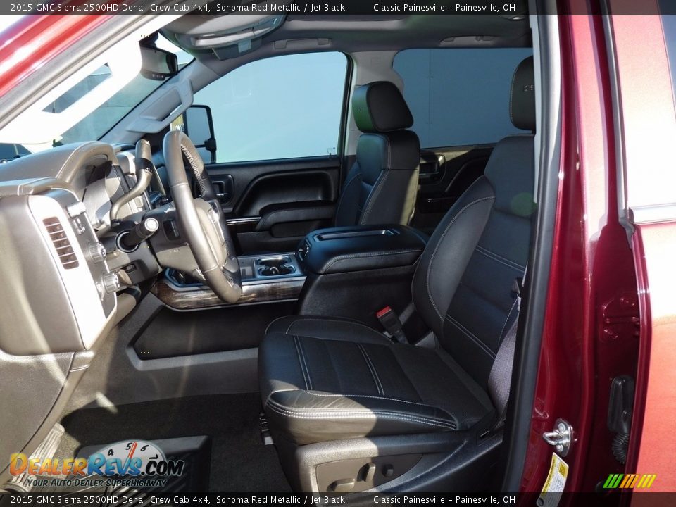 2015 GMC Sierra 2500HD Denali Crew Cab 4x4 Sonoma Red Metallic / Jet Black Photo #8