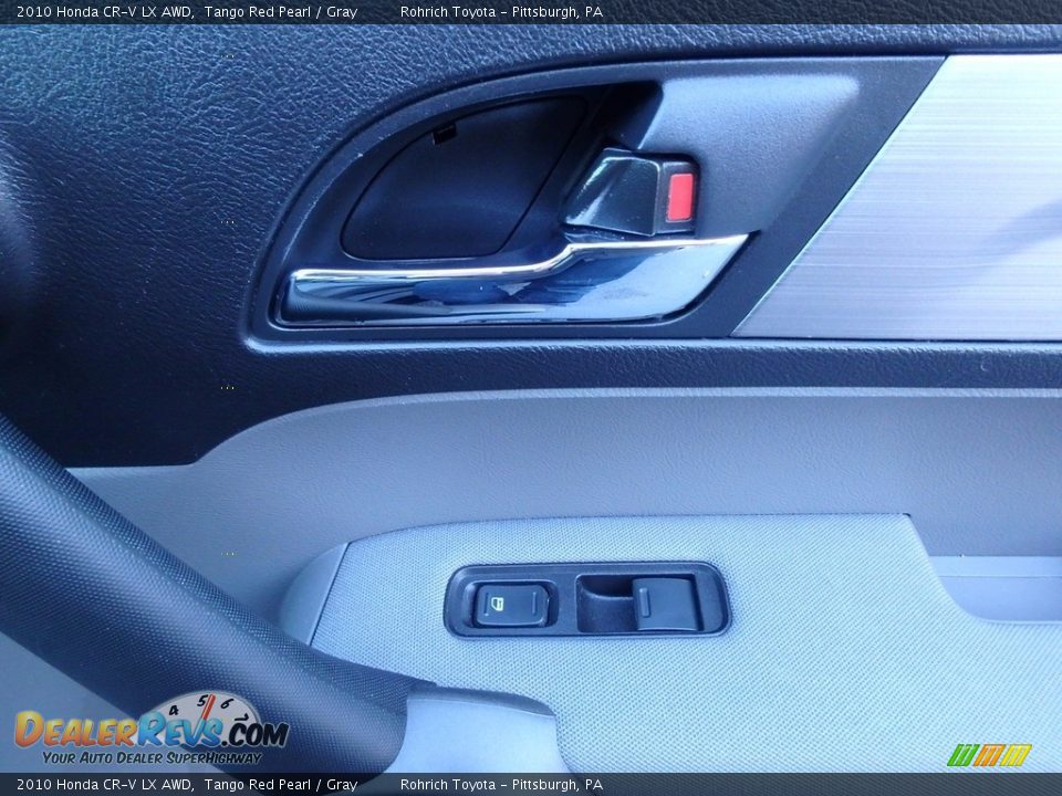 2010 Honda CR-V LX AWD Tango Red Pearl / Gray Photo #11