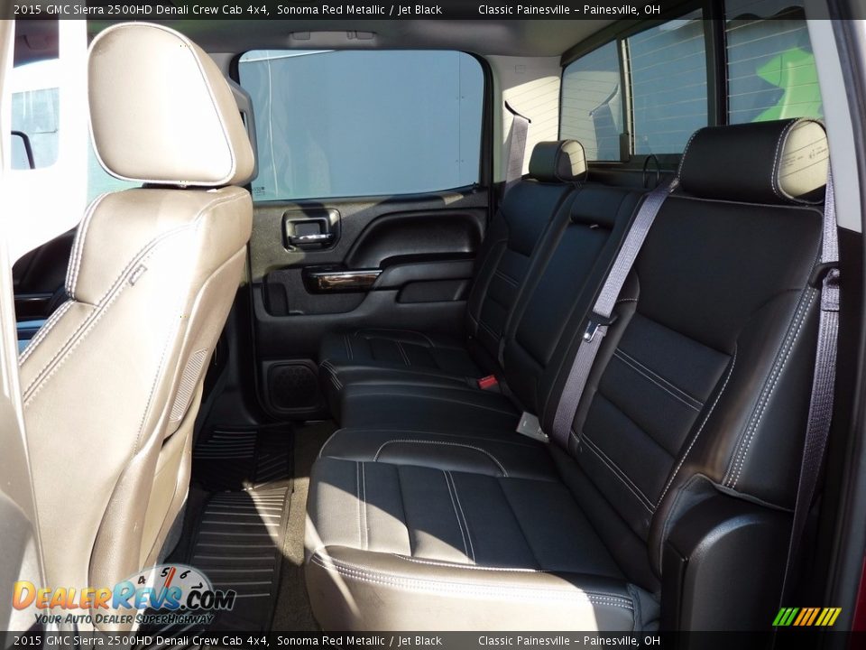 2015 GMC Sierra 2500HD Denali Crew Cab 4x4 Sonoma Red Metallic / Jet Black Photo #9