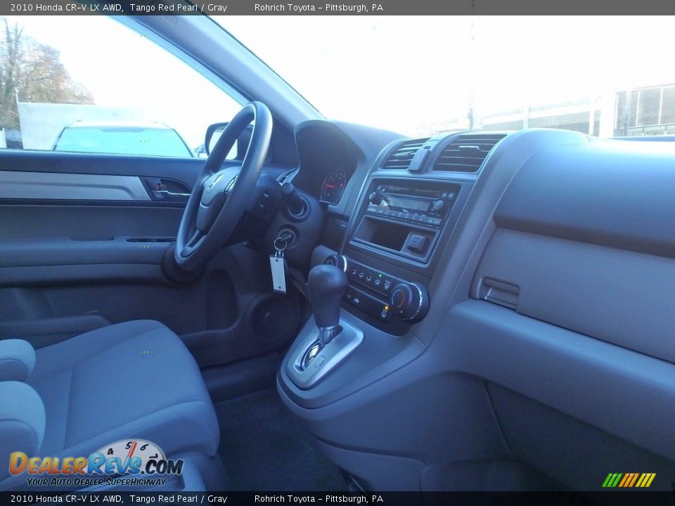 2010 Honda CR-V LX AWD Tango Red Pearl / Gray Photo #13