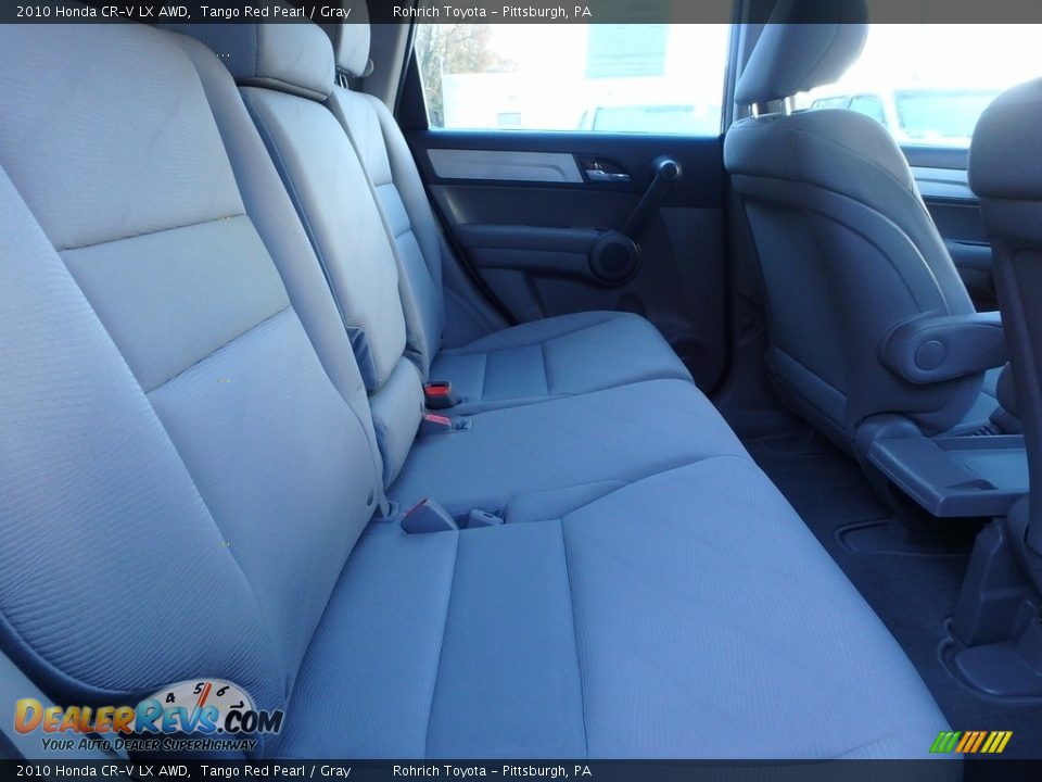 2010 Honda CR-V LX AWD Tango Red Pearl / Gray Photo #15
