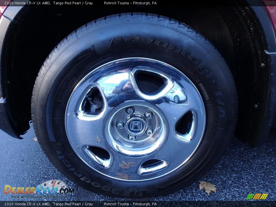 2010 Honda CR-V LX AWD Tango Red Pearl / Gray Photo #18